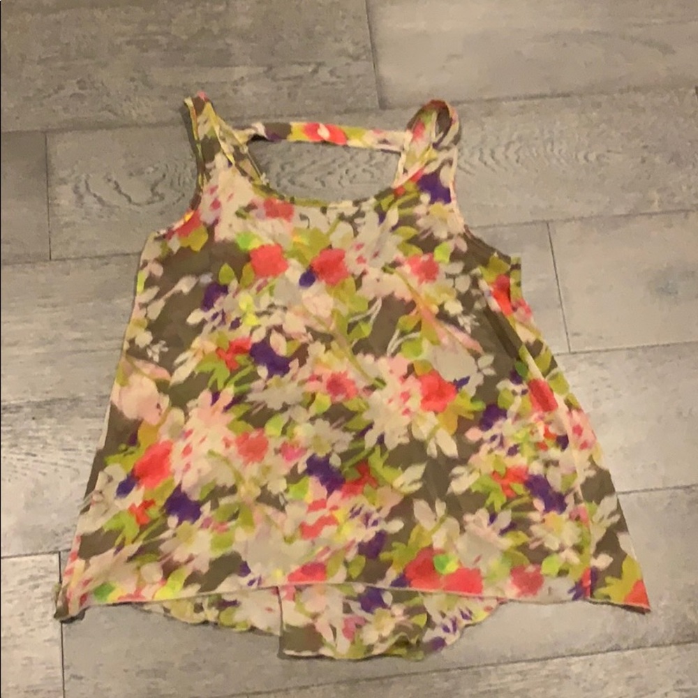 Floral Tank